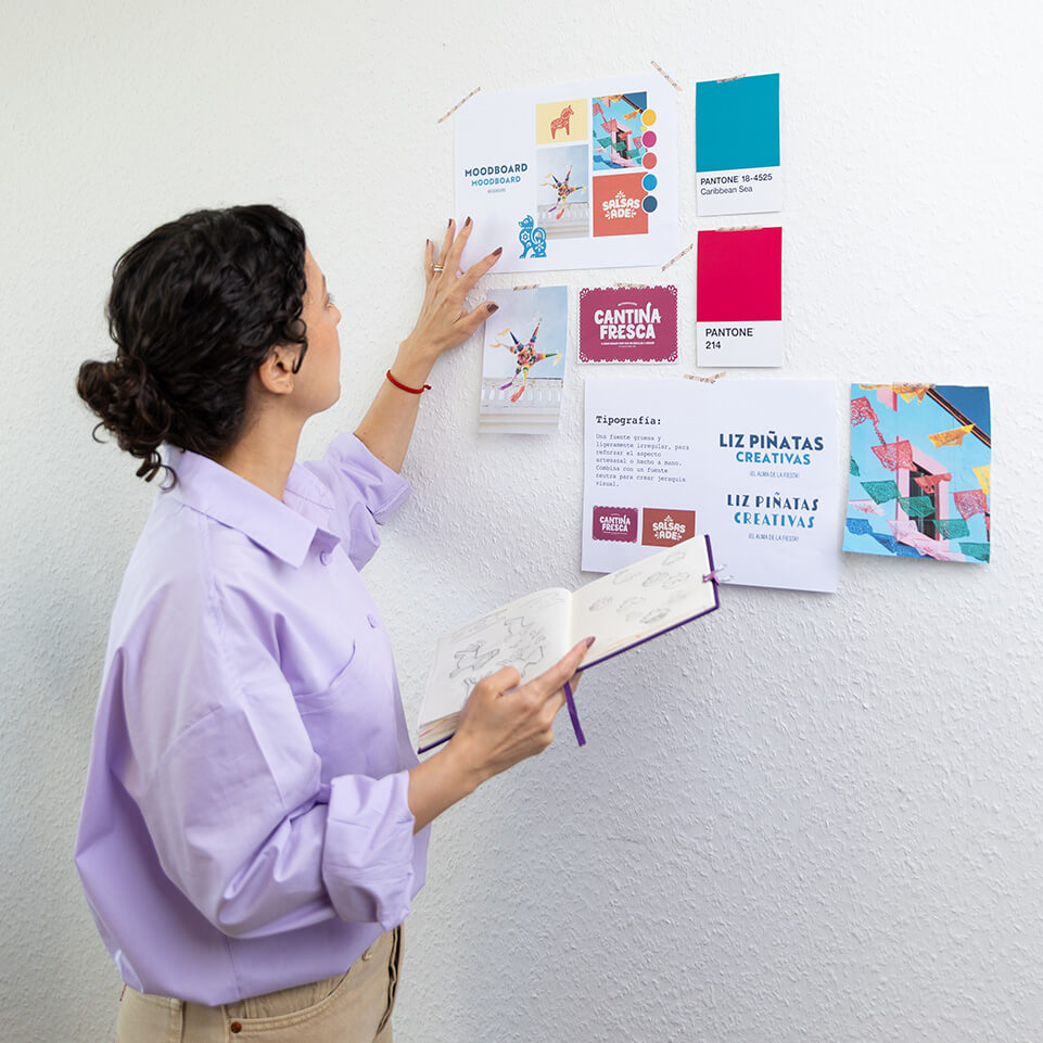 AdrianaGrafikdesignerin-Moodboard - Branding -Illustrations