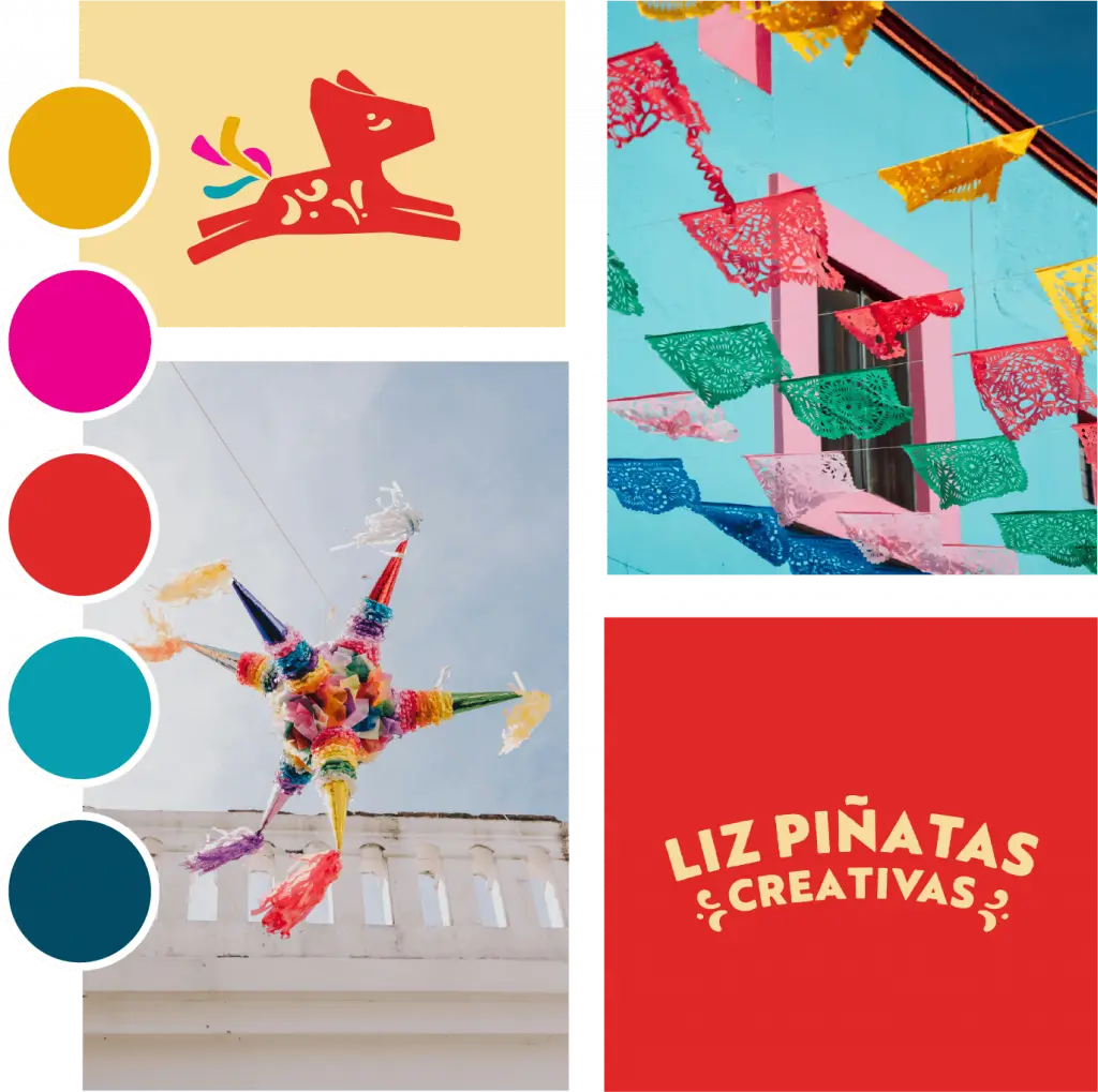 Brandboard Liz Piñatas Creativas adrisign